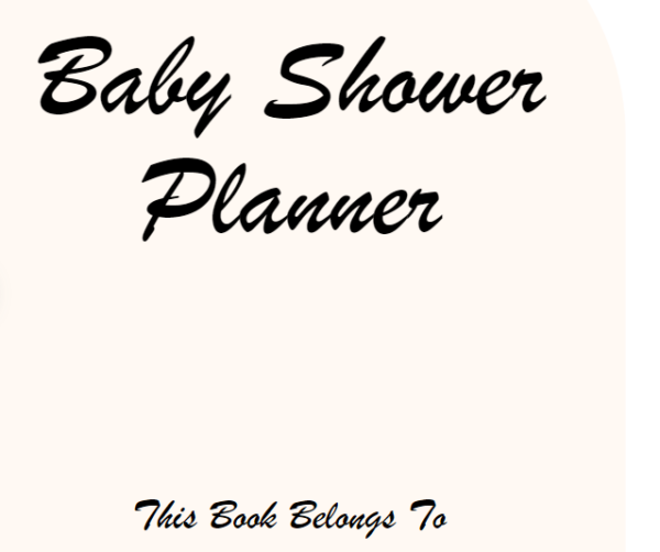 Digital Baby Shower Planner