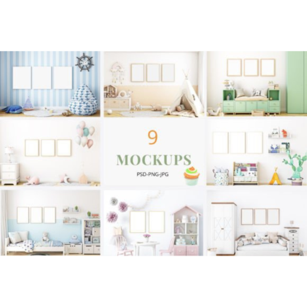 Frame Mockup Kids Bundle